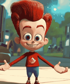 Jimmy Neutron Animation Diamond Painting