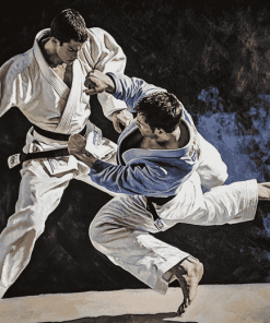 Jiu Jitsu Martial Arts Diamond Painting