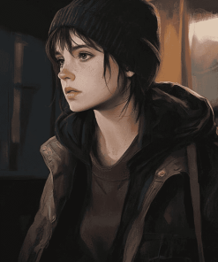 Jodie Beyond Two Souls Character Diamond Painting