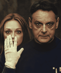 Jodie Foster and Anthony Hopkins in Silence of the Lambs Diamond Painting