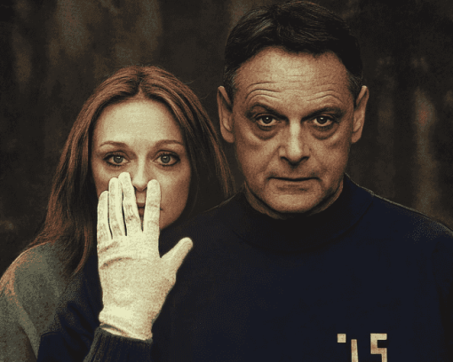 Jodie Foster and Anthony Hopkins in Silence of the Lambs Diamond Painting