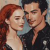 Joe Jonas and Sophie Turner Diamond Painting