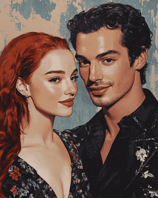 Joe Jonas and Sophie Turner Diamond Painting