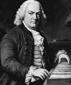 Johann Sebastian Bach Vintage Diamond Painting