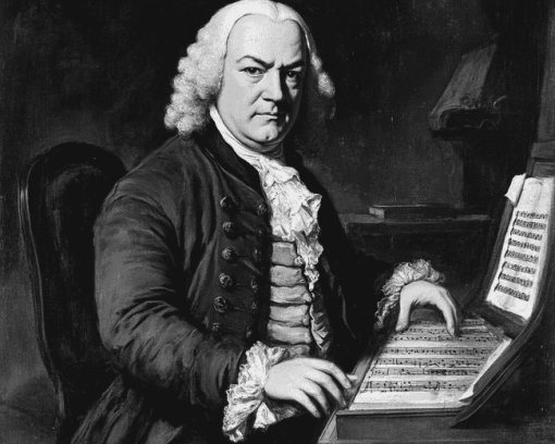 Johann Sebastian Bach Vintage Diamond Painting