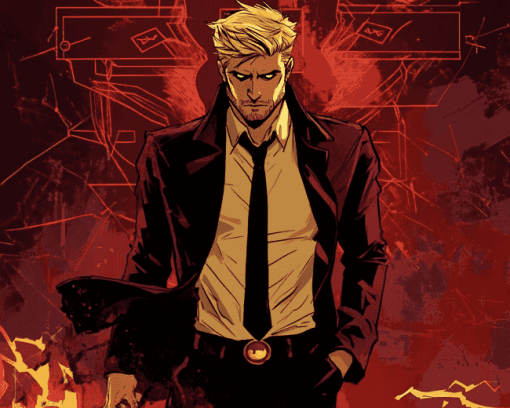 John Constantine Animated Series Diamond Painting