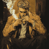 John Constantine Animated Series Diamond Painting