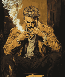 John Constantine Animated Series Diamond Painting