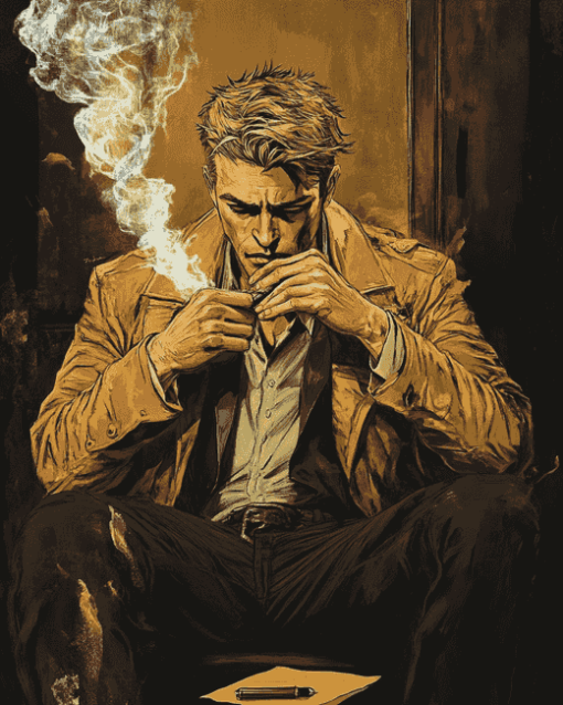 John Constantine Animated Series Diamond Painting