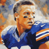 John Elway Iconic Athlete Diamond Painting