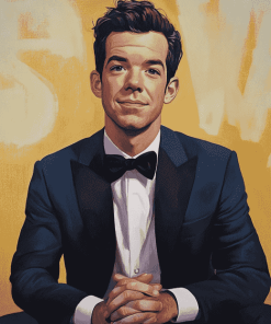 John Mulaney Celebrity Diamond Painting