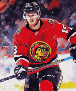 Jonathan Toews Ice Hockey Star Diamond Painting