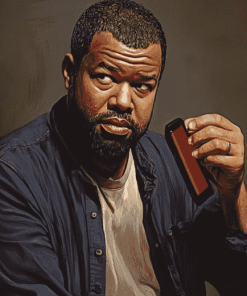 Jordan Peele Celebrity Diamond Painting