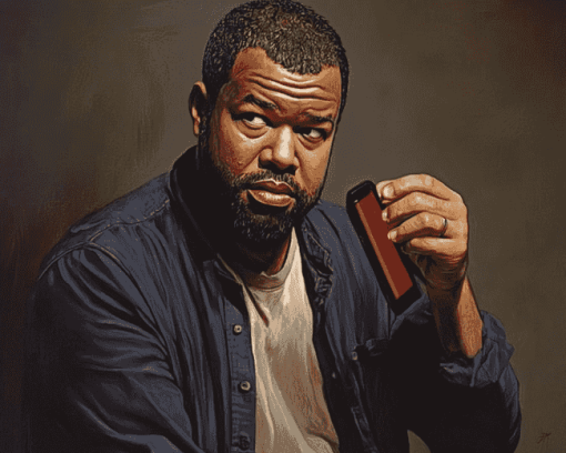 Jordan Peele Celebrity Diamond Painting