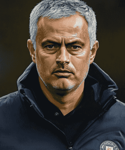 Jose Mourinho Football Icon Diamond Painting