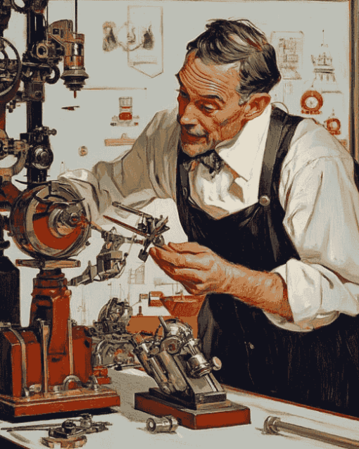 Joseph Christian Leyendecker Vintage Diamond Painting