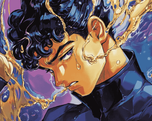 Josuke Higashikata Anime Diamond Painting