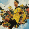 Jude Bellingham Footballer Diamond Painting