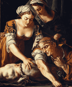 Judith And Holofernes Masterpiece Diamond Painting