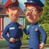 Julian and Postman Pat Animation Diamond Painting