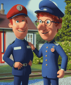 Julian and Postman Pat Animation Diamond Painting