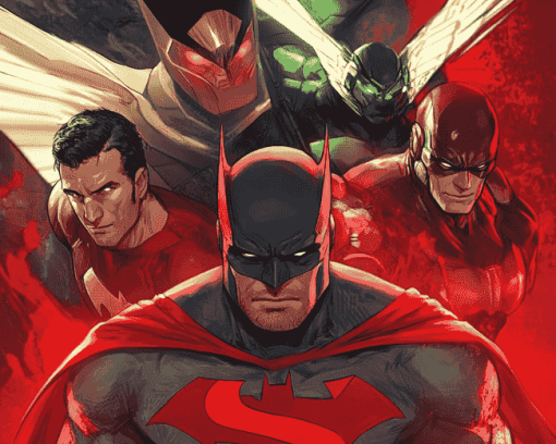 Justice League Superheroes Diamond Painting