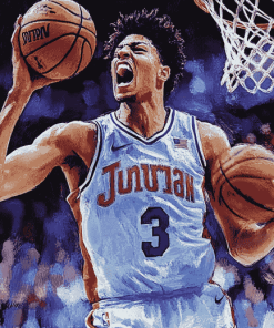 Justin Jackson Sports Figure Diamond Painting