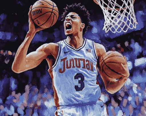 Justin Jackson Sports Figure Diamond Painting