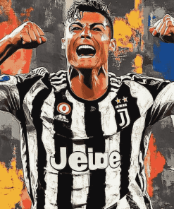 Juventus Football Star Diamond Painting