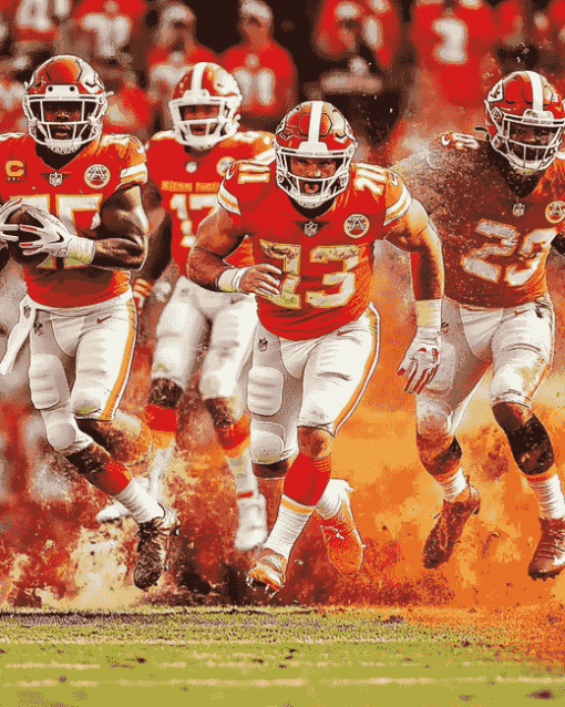 KC Chiefs Players Diamond Painting