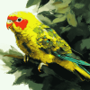 Kakariki Parrots Diamond Painting