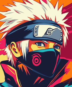 Kakashi Anime Pop Diamond Painting