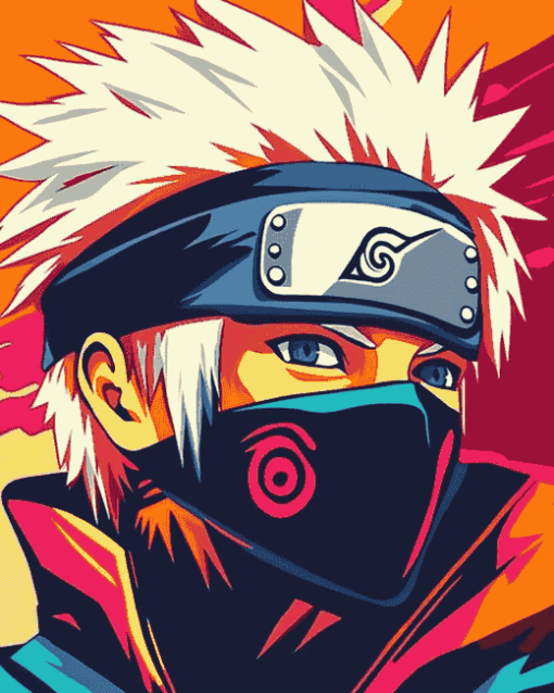 Kakashi Anime Pop Diamond Painting