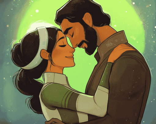 Kanan and Hera Romance Diamond Painting