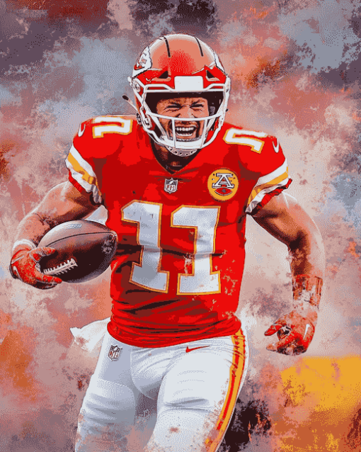 Kansas City Chiefs Football Diamond Painting