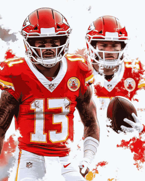 Kansas City Chiefs Football Stars Diamond Painting