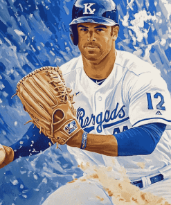 Kansas City Royals Baseball Players Diamond Painting