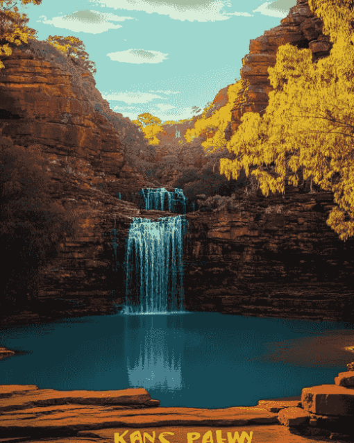 Karijini Landscapes Diamond Painting