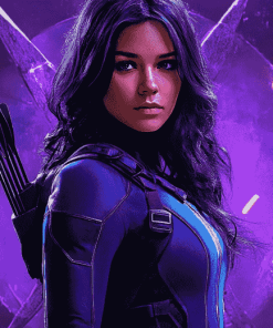 Kate Bishop Superhero Diamond Painting