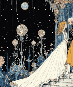 Kay Nielsen Couple Wedding Diamond Painting