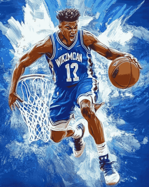 Kentucky Wildcats Basketball Diamond Painting