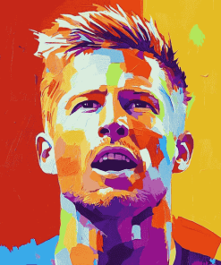 Kevin De Bruyne Pop Art Diamond Painting