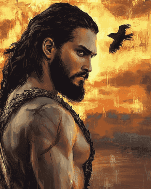 Khal Drago Jason Momoa Diamond Painting