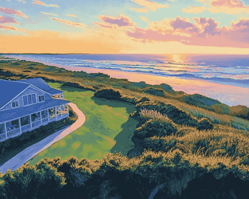 Kiawah Island Scenic Diamond Painting