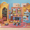 Kids Animation Toy Store Diamond Painting