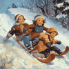 Kids Winter Fun Diamond Painting