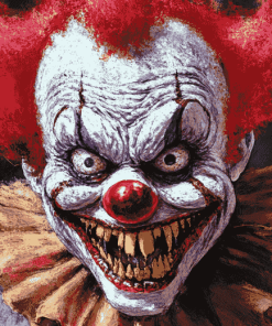 Killer Klowns Diamond Painting Collection