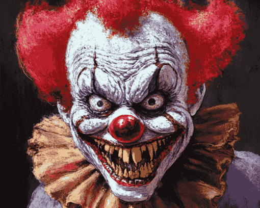 Killer Klowns Diamond Painting Collection