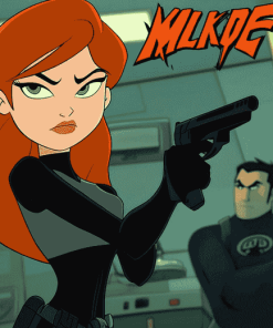 Kim Possible Cartoon Fun Diamond Painting