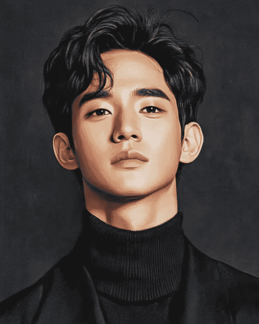 Kim Soo Hyun Celebrity Art Diamond Painting